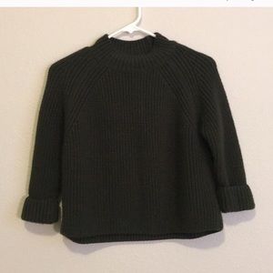 Topshop petite green sweater